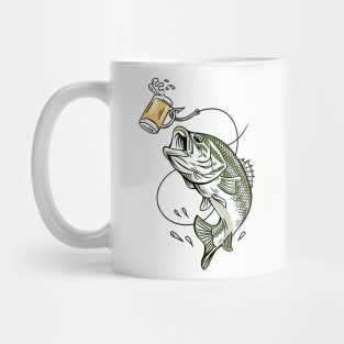 Lager Lure Bass Beer Mug